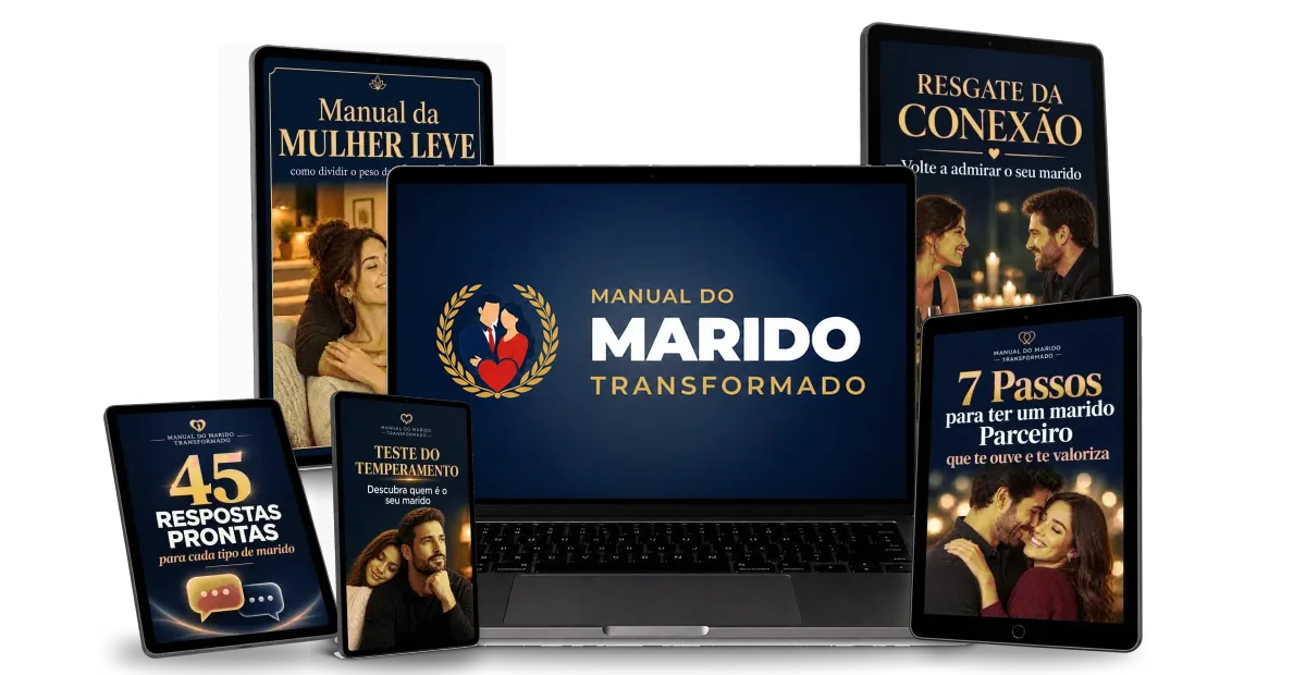 Todos os materiais do Manual do Marido Transformado